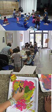 Colonias de arte. Semana Blanca en Espacio Arte