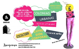 Actividades de arte Semana Santa 2017 en Huesca